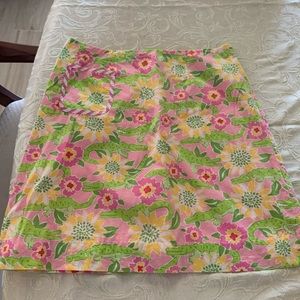 Lily Pulitzer skirt & purse